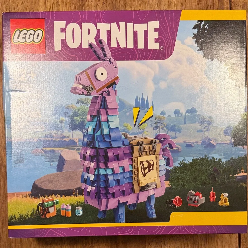 LEGO Fortnite Llama Set in Purple and Blue - Never Opened